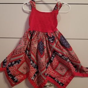 3T Blueberi Blvd Handkerchief Dress